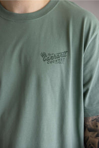 Carhartt Irvine Relaxed Country T-Shirt for Men in Green Slate