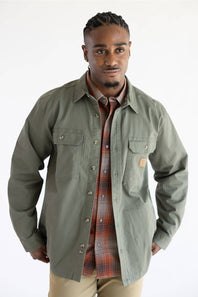 Carhartt Newcastle Shirt Jacket for Men in Olive | 107307-DOV-OLIVE