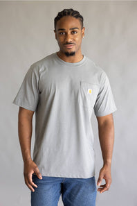 Carhartt Irvine Relaxed Dog T-Shirt for Men in Ash