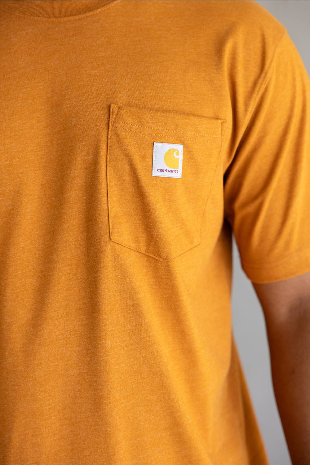 Carhartt Irvine Relaxed Dog T-Shirt for Men in Rusted Rail Heather