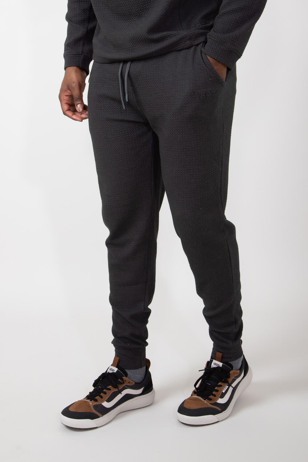 NANGA - datmosです‼︎ 1897 Active Diamond Stretch Joggers for Men in Charcoal