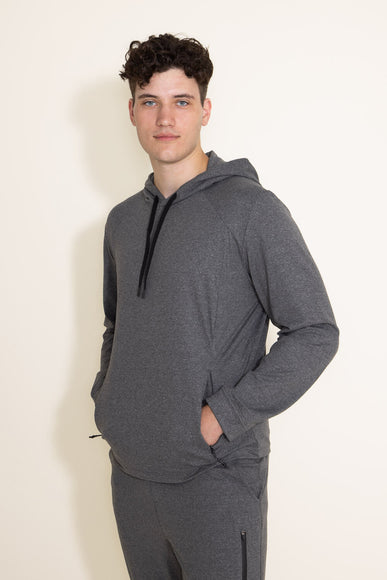 1897 Active Every Day Performance Hoodie for Men in Charcoal