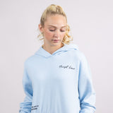 1897 Active Sunset Hour Hoodie for Women in Light Blue