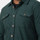 1897 Original Fleece Shirt Jacket for Men in Forest