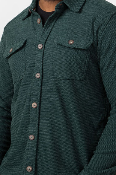 1897 Original Fleece Shirt Jacket for Men in Forest