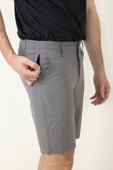 1897 Original 9” Hydro Flat Front Shorts for Men in Light Grey
