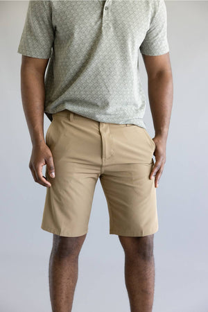 1897 Original Hybrid 9” Shorts for Men in Khaki | XU9820-GL KHAKI