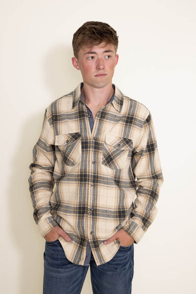 1897 Original Woven Button Down Shirt for Men in Brown
