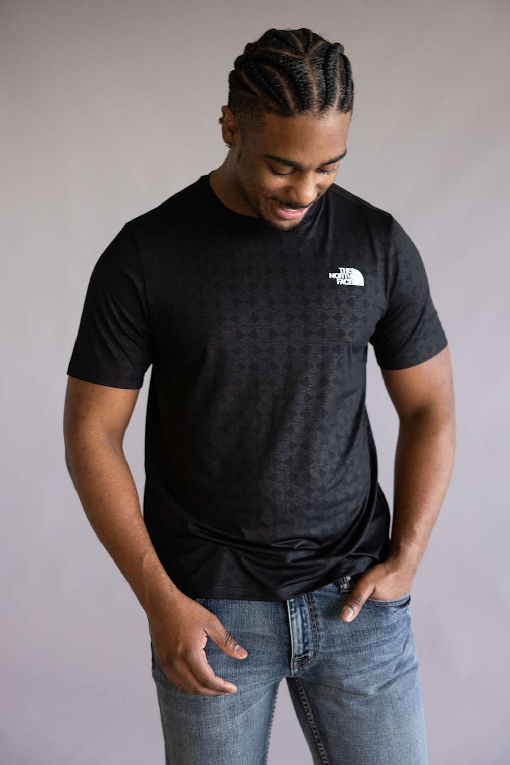 The North Face 24/7 Pentadome T-Shirt for Men in Black