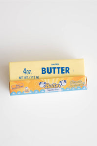 Squishy Butter Toy packaging on a white background