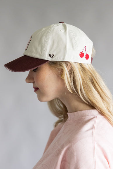 001-47-Brand-NEW-YORK-YANKEES-CHERRY-SANDSTONE-LOVE-LETTER-47-CLEAN-UP-B-LVTRC17GWS-SS