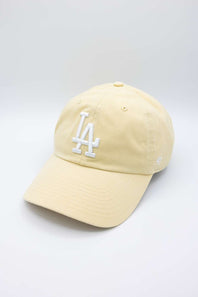 47 Los Angeles Dodgers Clean Up Hat in Butter Yellow