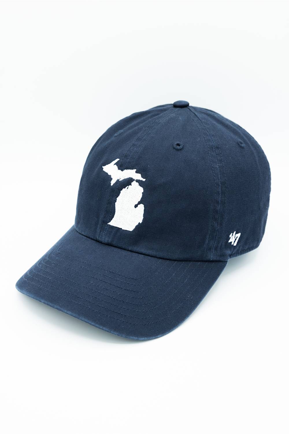 47 Michigan Icon Clean Up Hat in Navy