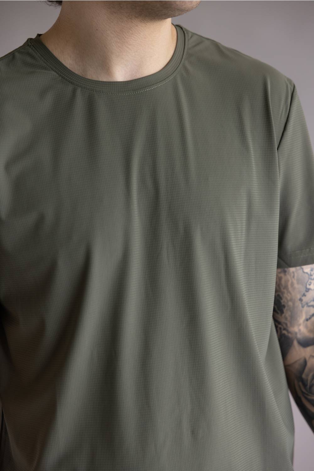 4Way Flex Track Shirt for Men in Basil