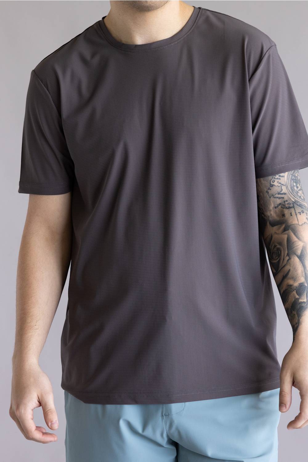 4Way Flex Track Shirt for Men in Tornado