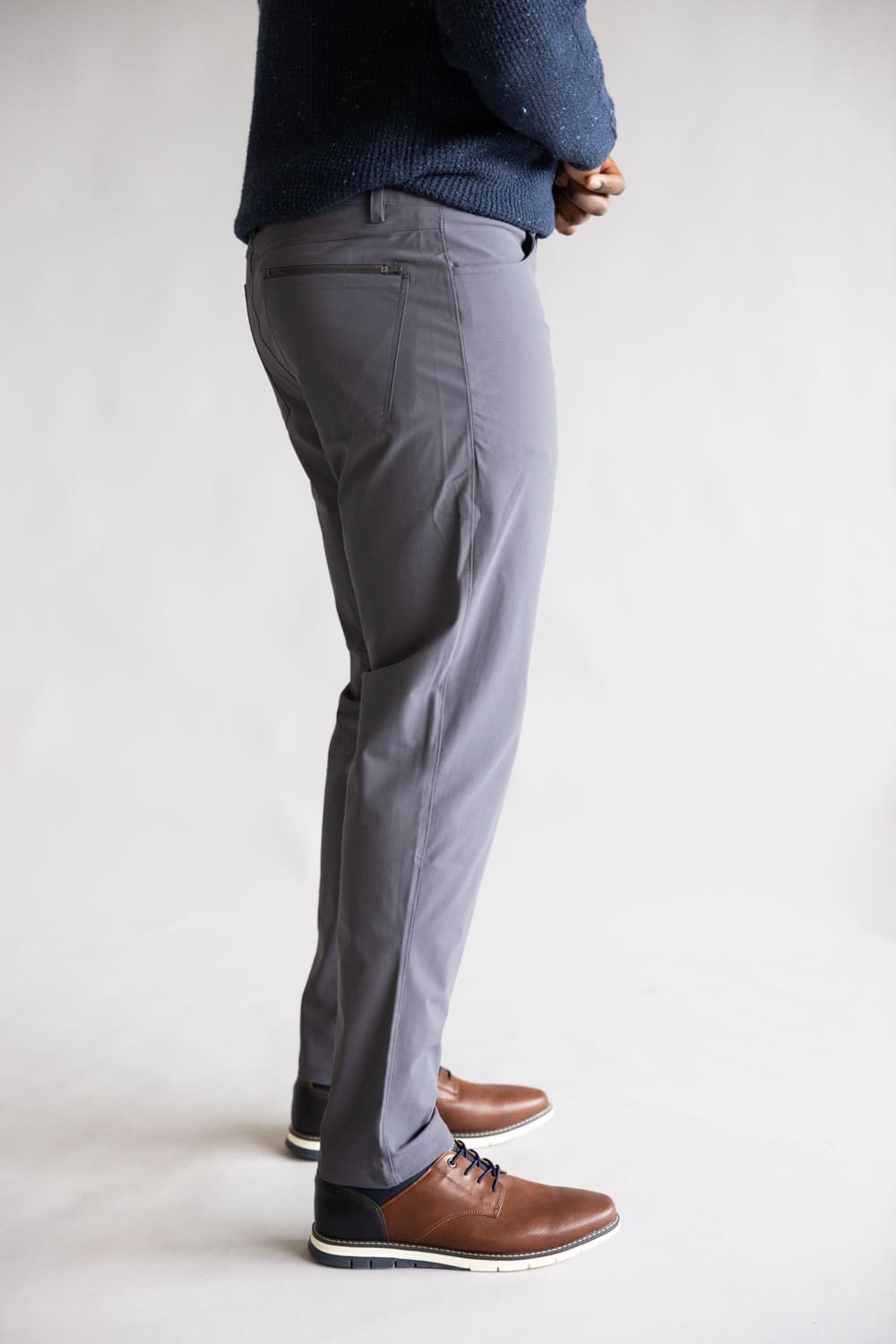 Tricot Prime Time Performance Pants for Men in Iron