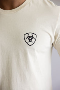 Ariat Tenochitlan Shield Shooter T-Shirt for Men in Natural