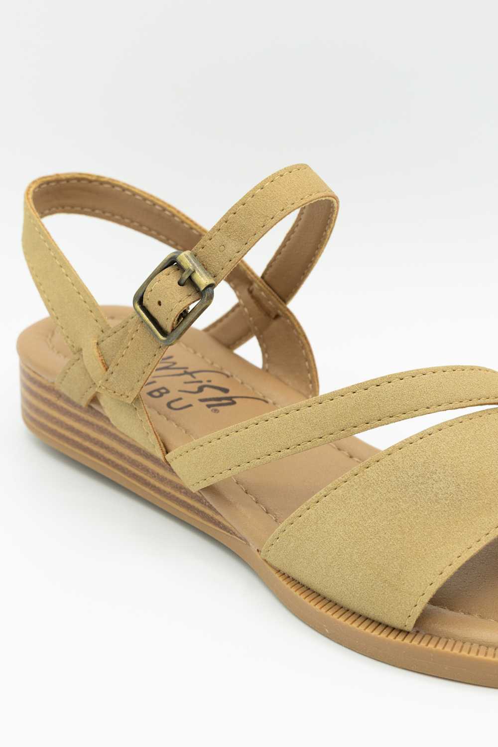 Blowfish Arrow Sandals for Women in Taupe