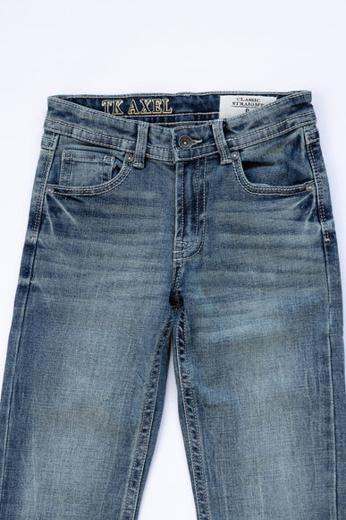 Axel Jeans Boys 8-20 Sam Classic Straight Jeans | AXBB0032-SIERRA
