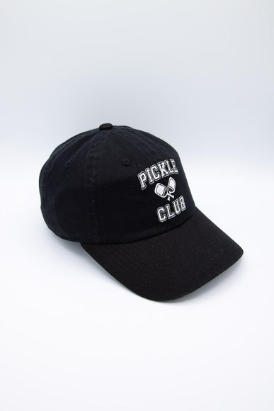 American Needle Ballpark Pickle Club Hat in Black