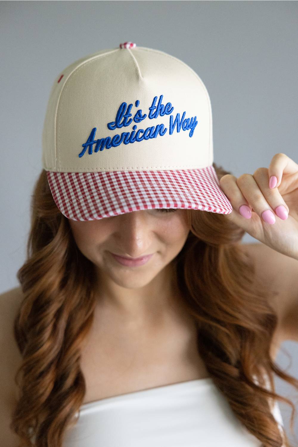 American Way Trucker Hat for Women
