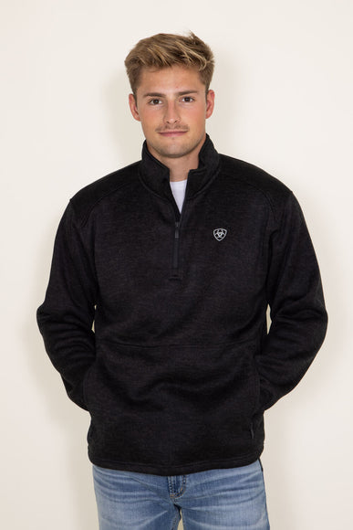 Ariat Caldwell Fleece 1/4 Zip for Men in Grey