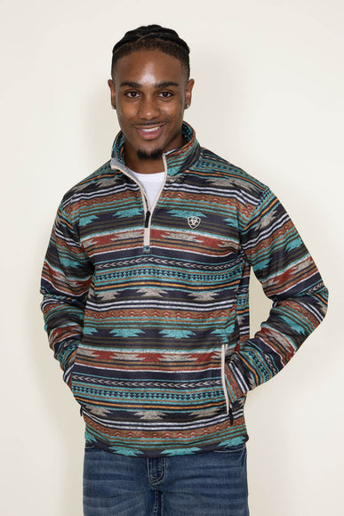 Ariat Caldwell Quarter Zip Sweater for Men in Multicolor