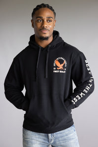 Ariat Eagle Hoodie for Men in Black