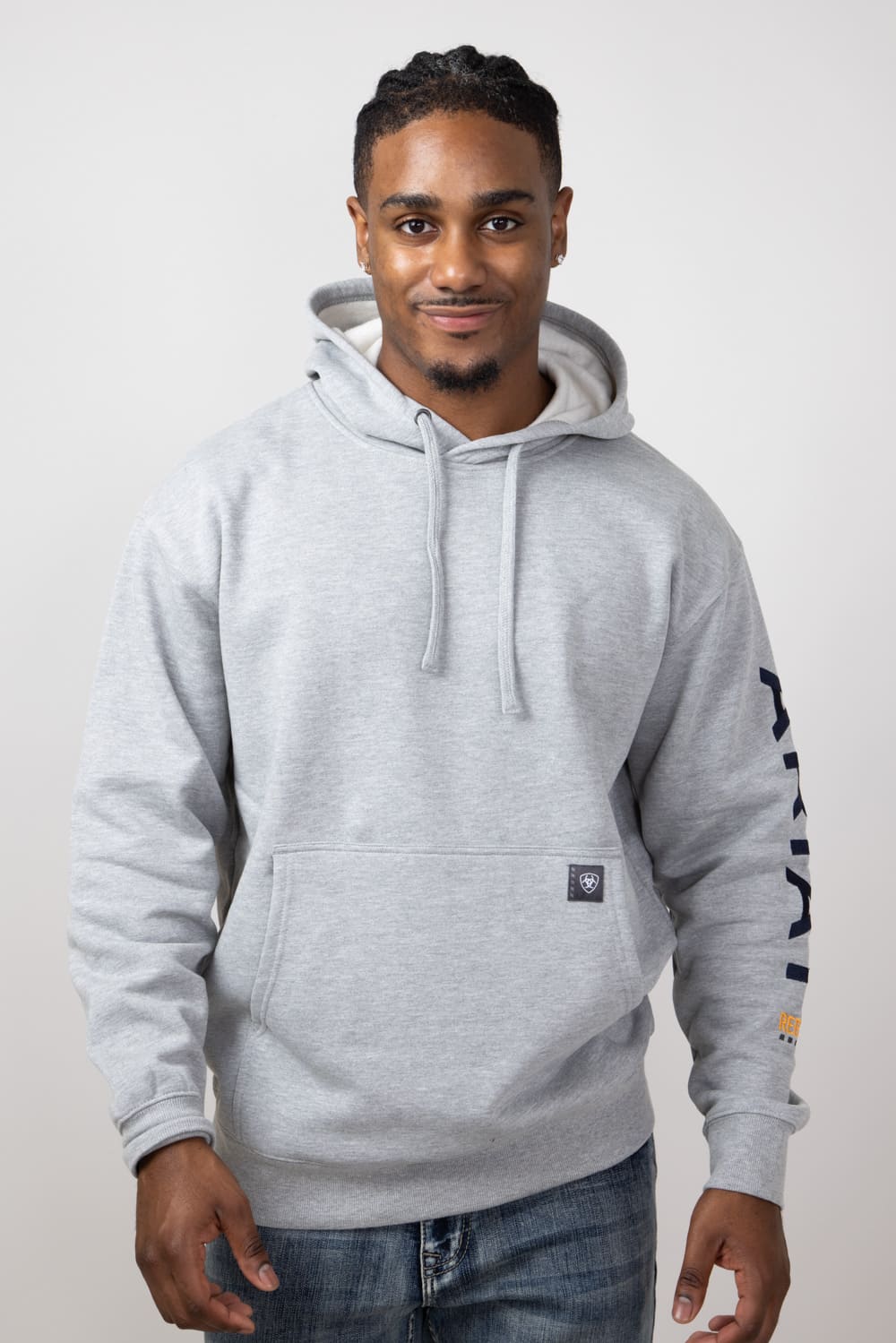 2024 Abierto Sudadera Con Capucha Ariat Rebar Dri-Tech DuraStretch