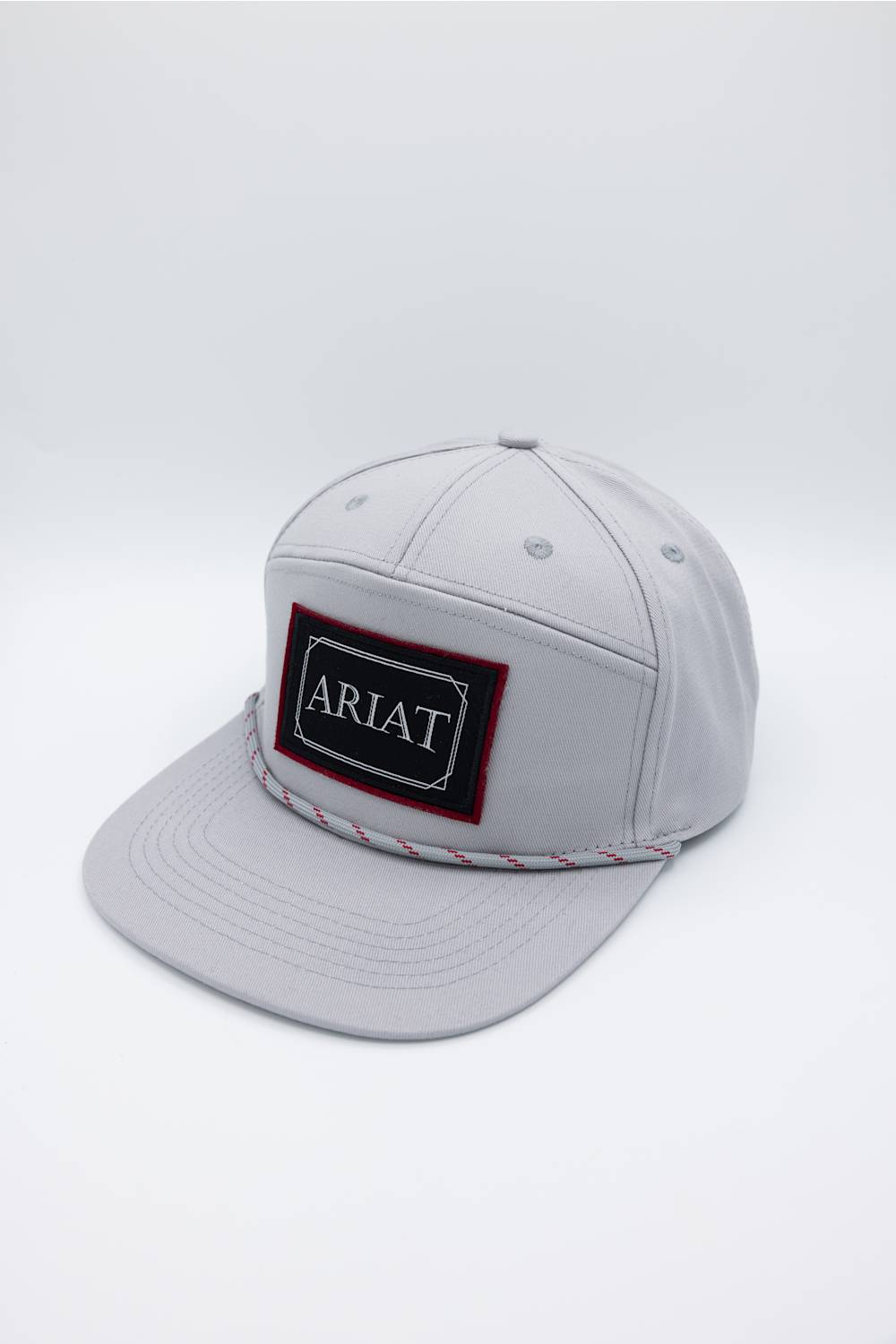 Ariat Logo Patch Cap for Men in Grey