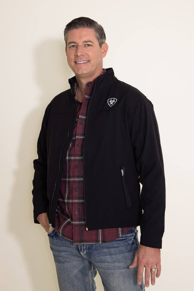 Ariat New Team Softshell Mexico Jacket for Men in Black