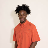 Ariat VentTEK Outbound Woven Shirt for Men in Orange
