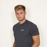 Ariat Wooden Badges T-Shirt for Men in Charcoal