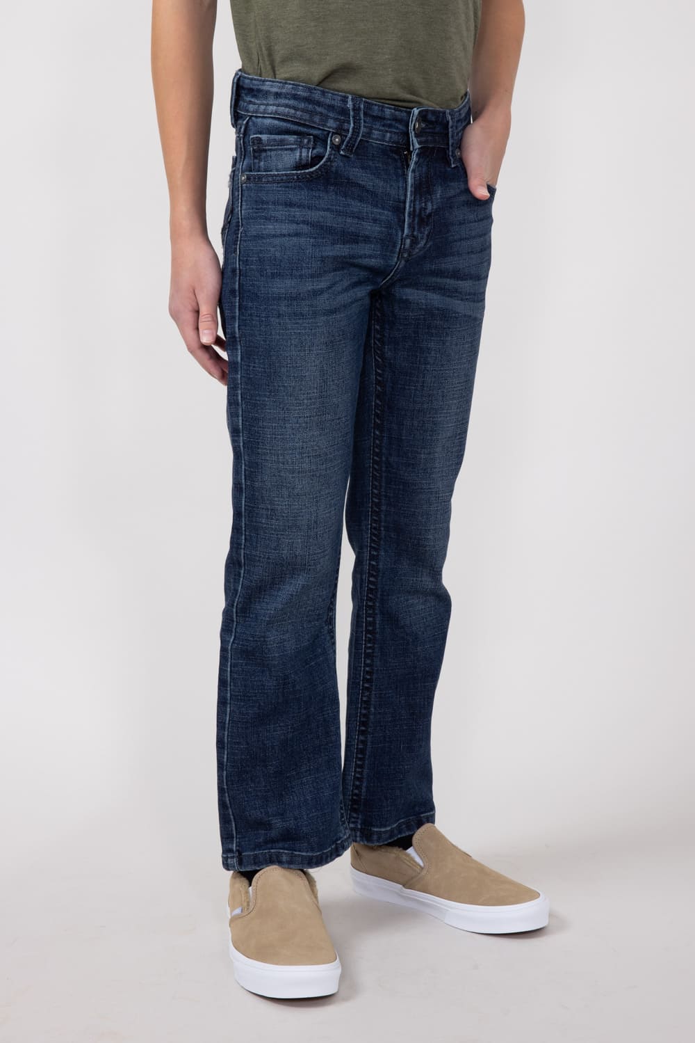 Axel Jeans Boys 8-20 Lincoln New Castle Wash Bootcut Jeans