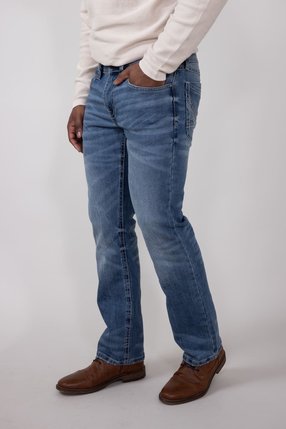 Axel Jeans Colton Eaton Bootcut Athletic Jeans for Men