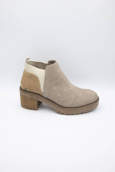 B52 by Bullboxer Ankle Lug Booties for Women in Grey Puddy