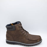 B52 by Bullboxer Pad Collar Logger Boots for Men in Dark Brown