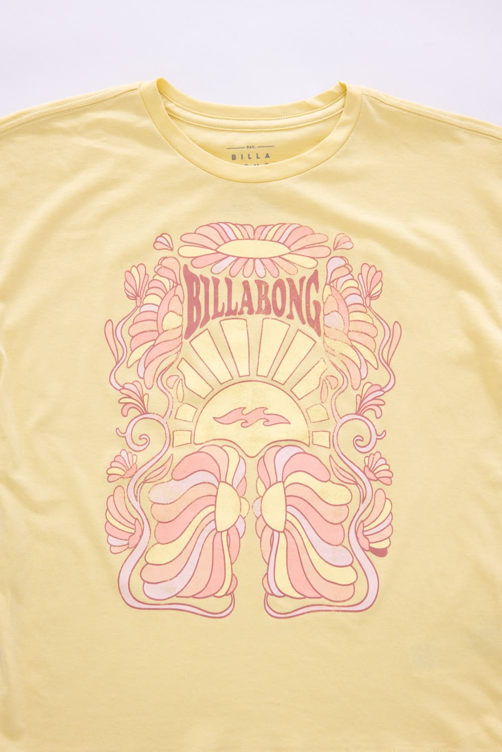 Billabong Youth Never Grow Up Oversized Graphic T-Shirt for