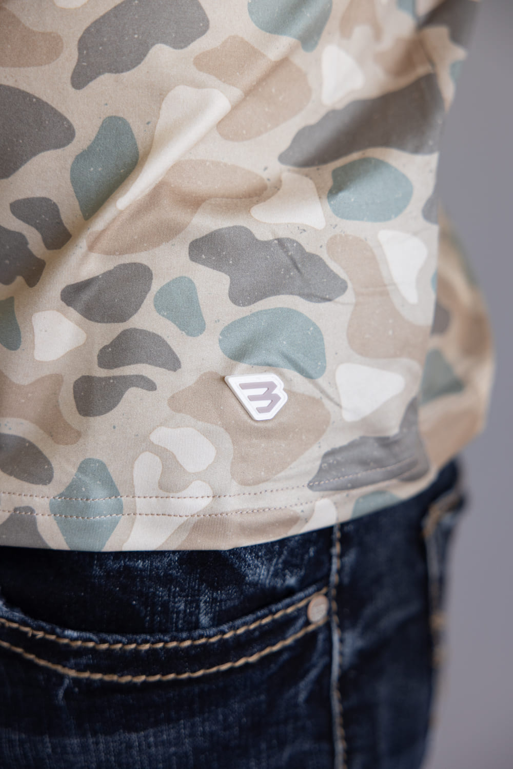 Burlebo Performance Hoodie for Men in Pintail Camo