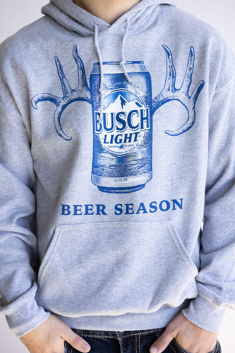 Busch Grown In America's Heartland Hoodie Busch Grown In America's Heartland Hoodie