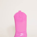 Beach by Matisse Annie Cowboy Rain Boots for Women in Pink