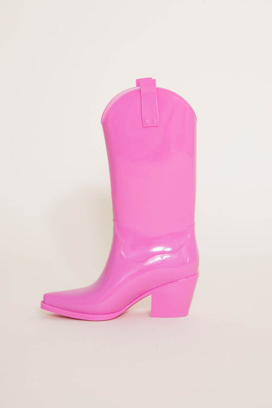 Beach by Matisse Annie Cowboy Rain Boots for Women in Pink