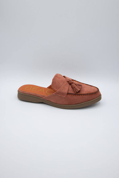 Beach by Matisse Tyra Tassel Mules for Women in Red/Orange