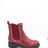 Berness Kira Booties for Women in Burgandy Red