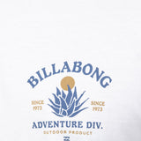 Billabong A/Div Agave Premium T-Shirt for Men in Off White