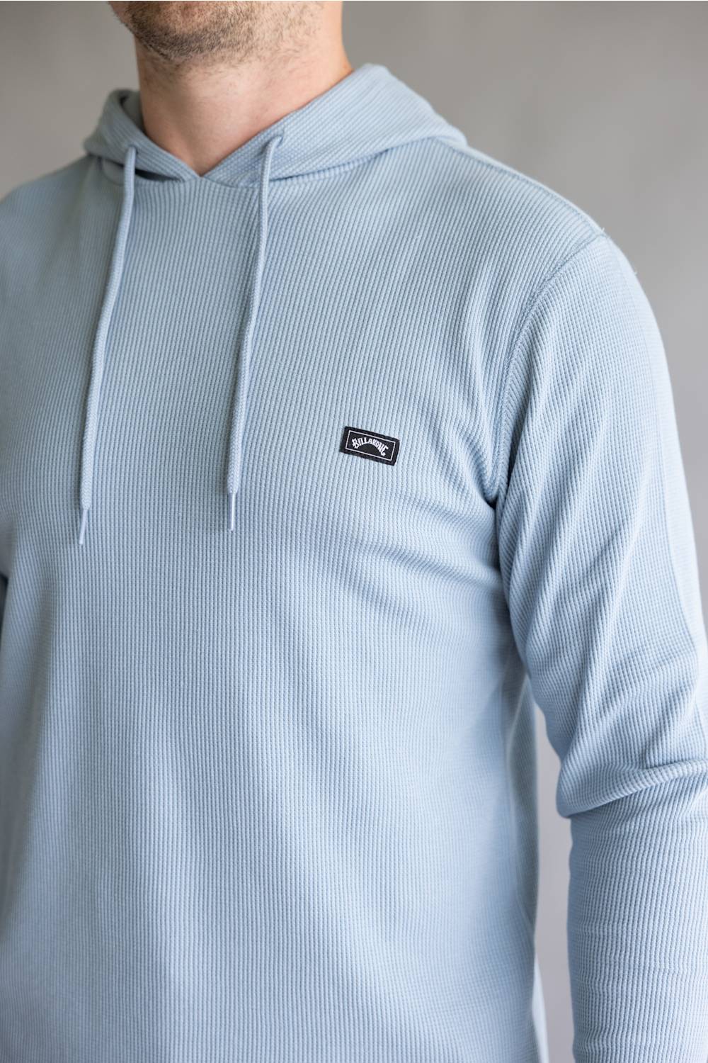 Billabong Foundation Pullover Hoodie for Men in Blue Fog