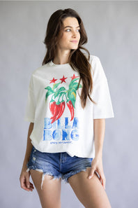 Billabong Freshest Pick Graphic T-Shirt for Women in White
