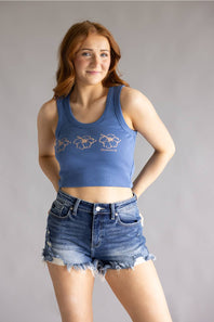 Billabong Headed to Sea Tank Top for Women in Dutch Blue