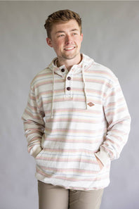 Billabong Rancho Pullover Hoodie for Men in Oatmeal