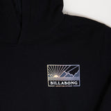 Billabong Youth Range Graphic Hoodie for Boys in Black